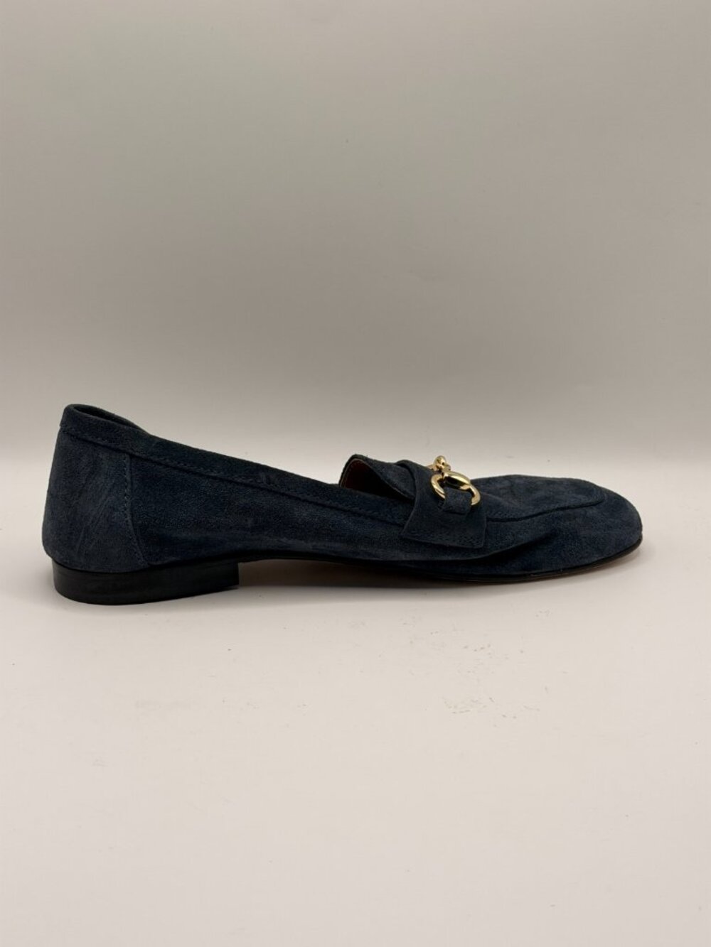 Bruno Magli Women Cassie Bit Navy Suede Loafer Sz 7.5 - Picture 7 of 9